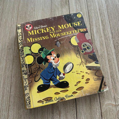 MM Missing-Golden Book Journal READY TO SHIP