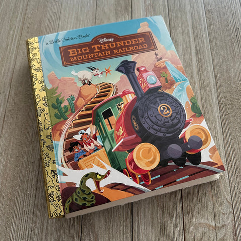 Big Mountain -Golden Book Journal READY TO SHIP