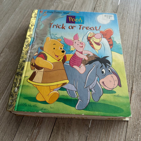 Halloween - Trick Treat B -Golden Book Journal READY TO SHIP