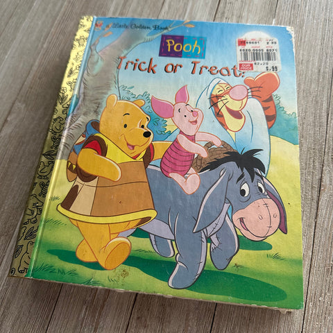 Halloween - Trick Treat A -Golden Book Journal READY TO SHIP
