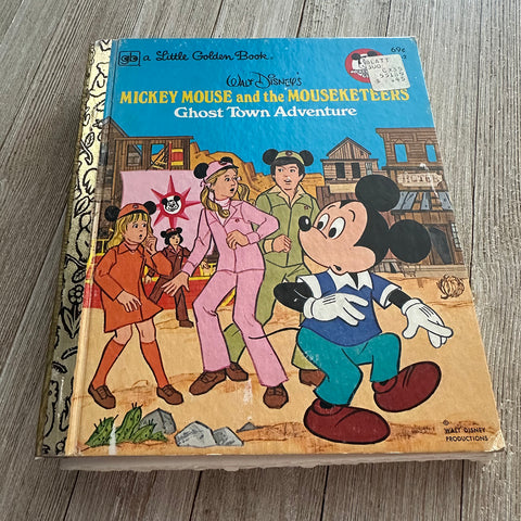Halloween -Ghost Town B -Golden Book Journal READY TO SHIP