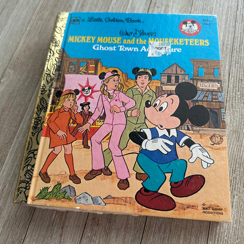 Halloween -Ghost Town A -Golden Book Journal READY TO SHIP