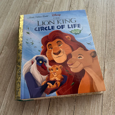 Lion Lyrics- Golden Book Journal READY TO SHIP
