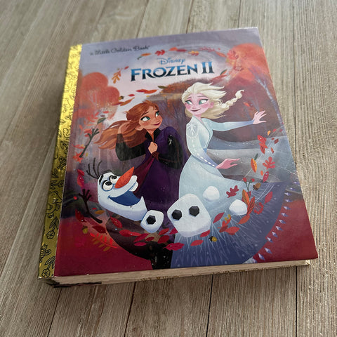 Frzn II - Golden Book Journal READY TO SHIP