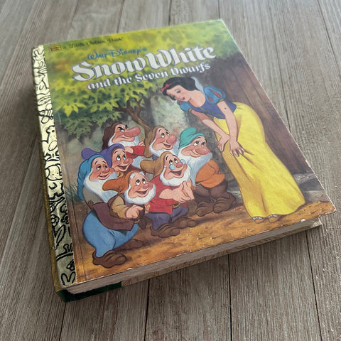 Snow - Golden Book Journal READY TO SHIP