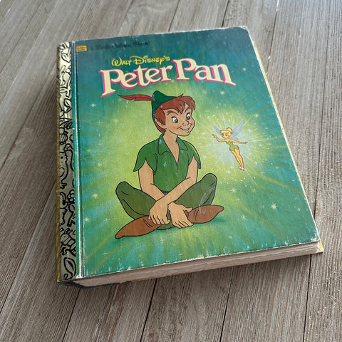 Pan 79 - VINTAGE- Golden Book Journal READY TO SHIP