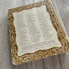 Vintage Dum Tent-Golden Book Journal READY TO SHIP