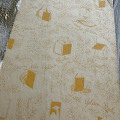 Vintage Dum Tent-Golden Book Journal READY TO SHIP
