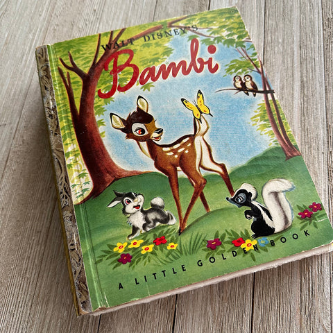 Vintage Bam Butterfly-Golden Book Journal READY TO SHIP