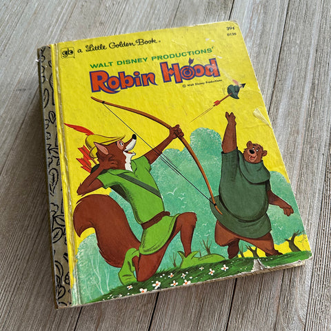 Vintage Robin Arrow A-Golden Book Journal READY TO SHIP