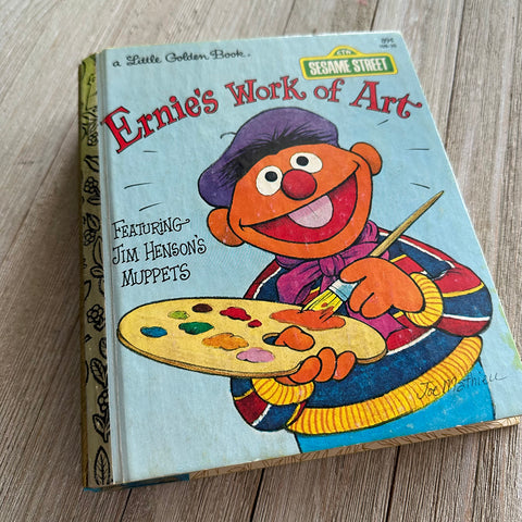 Ernie's-Golden Book Journal READY TO SHIP