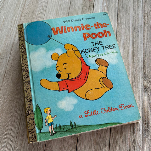 Vintage Winnie Tree 29C-Golden Book Journal READY TO SHIP