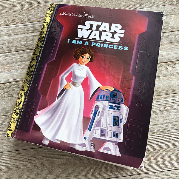 Star Wars-I am a Princess-Golden Book Journal READY TO SHIP