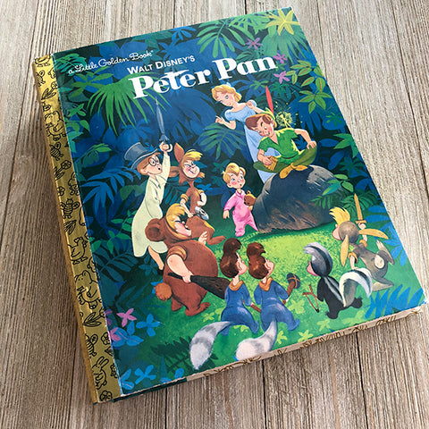 Peter Pan -Golden Book Journal READY TO SHIP
