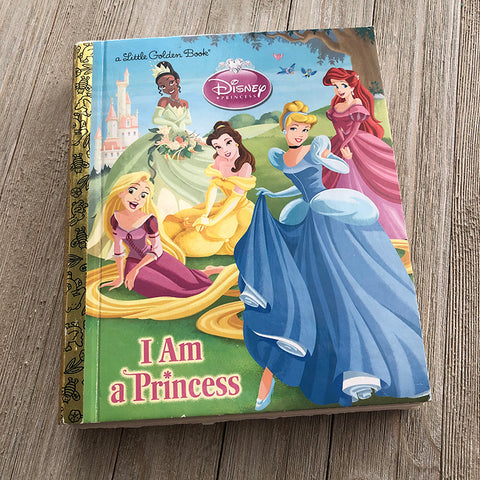 I am a Princess-Golden Book Journal READY TO SHIP