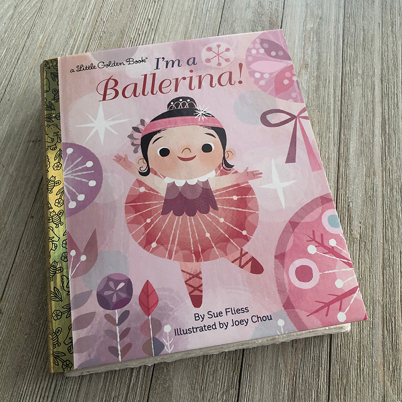 Joey Chou: I am a Ballerina-Golden Book Journal READY TO SHIP