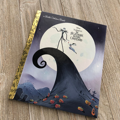 Nightmare Before Christmas-Golden Book Journal READY TO SHIP