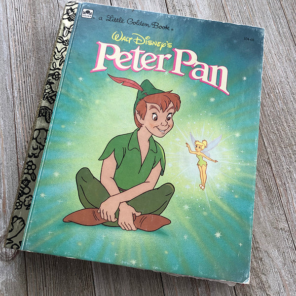 Peter Pan #177 VINTAGE -Golden Book Journal READY TO SHIP – Art ...