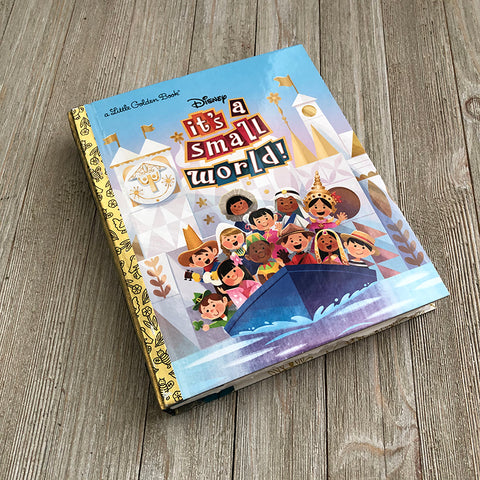 It's a Small World -Golden Book Journal READY TO SHIP