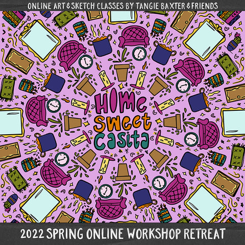 Art Journaling the Magic Online LIVE! 2022 Spring Retreat